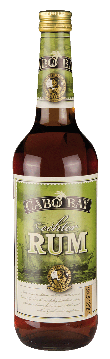 Cabo Bay Rum braun 37,50% 0,7L