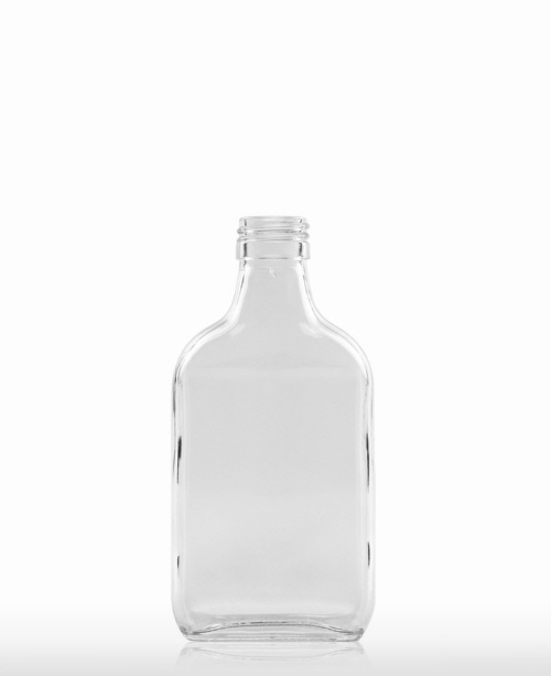 0,2 Liter Taschenflasche weiss