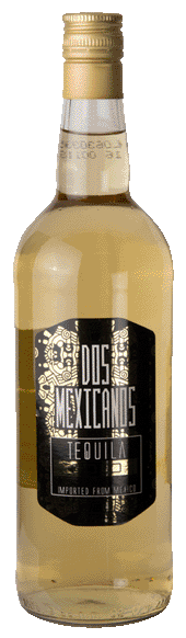 Tequila Dos Mexicanos Gold - 1 Liter