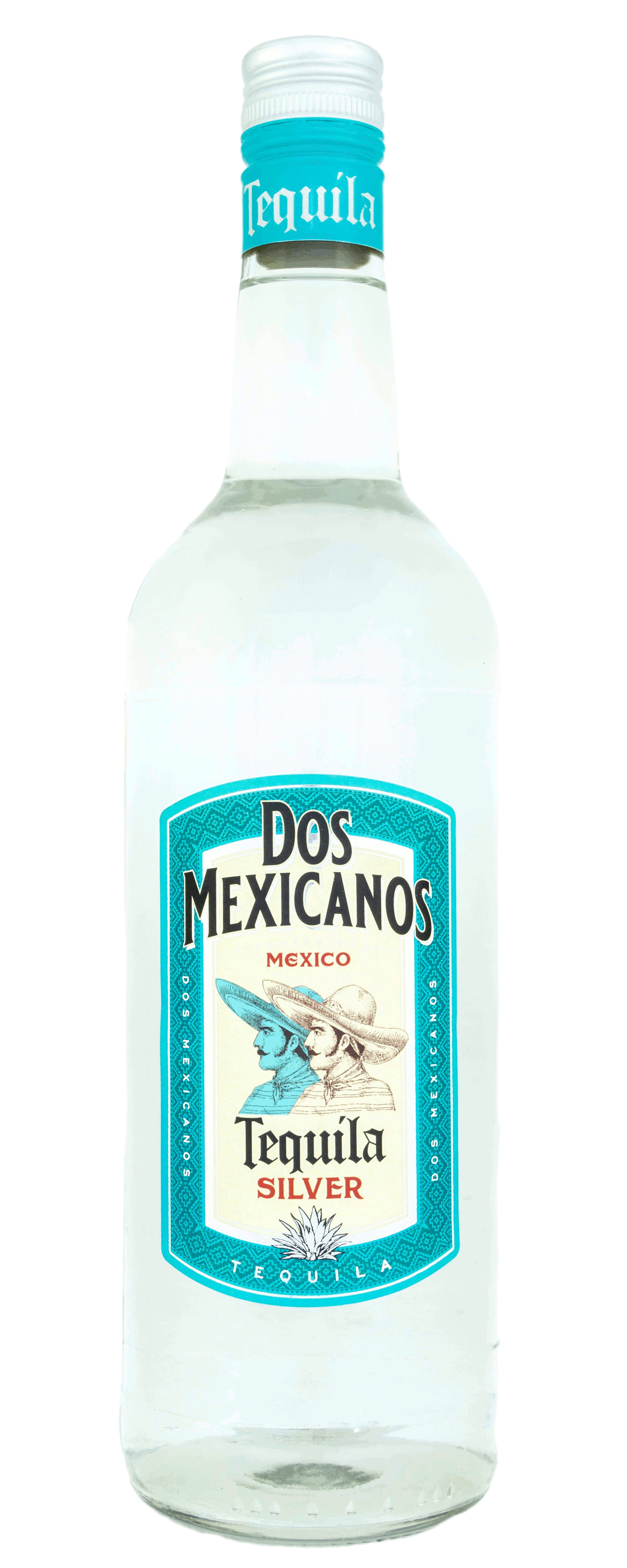 Tequila Dos Mexicanos Silver - 1 Liter