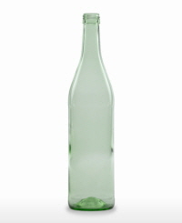 0,7l Brandy Bottle, light green