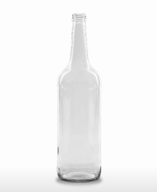 1,0 Liter Gradhals Flasche weiss