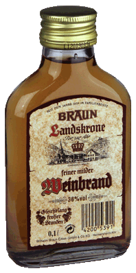 Braun Weinbrand Landskrone 0,10l
