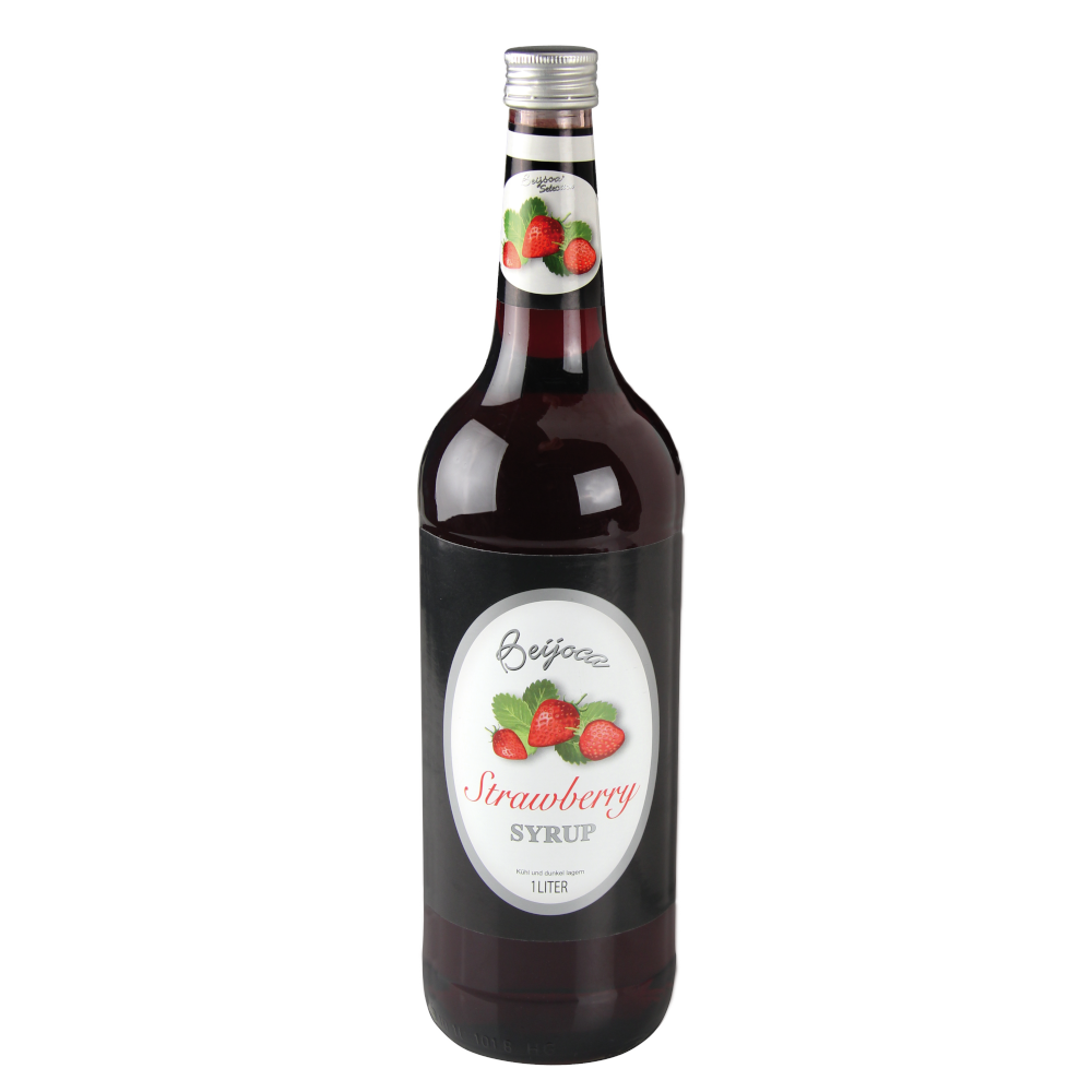 Produktabbildung Beijoca strawberry syrup