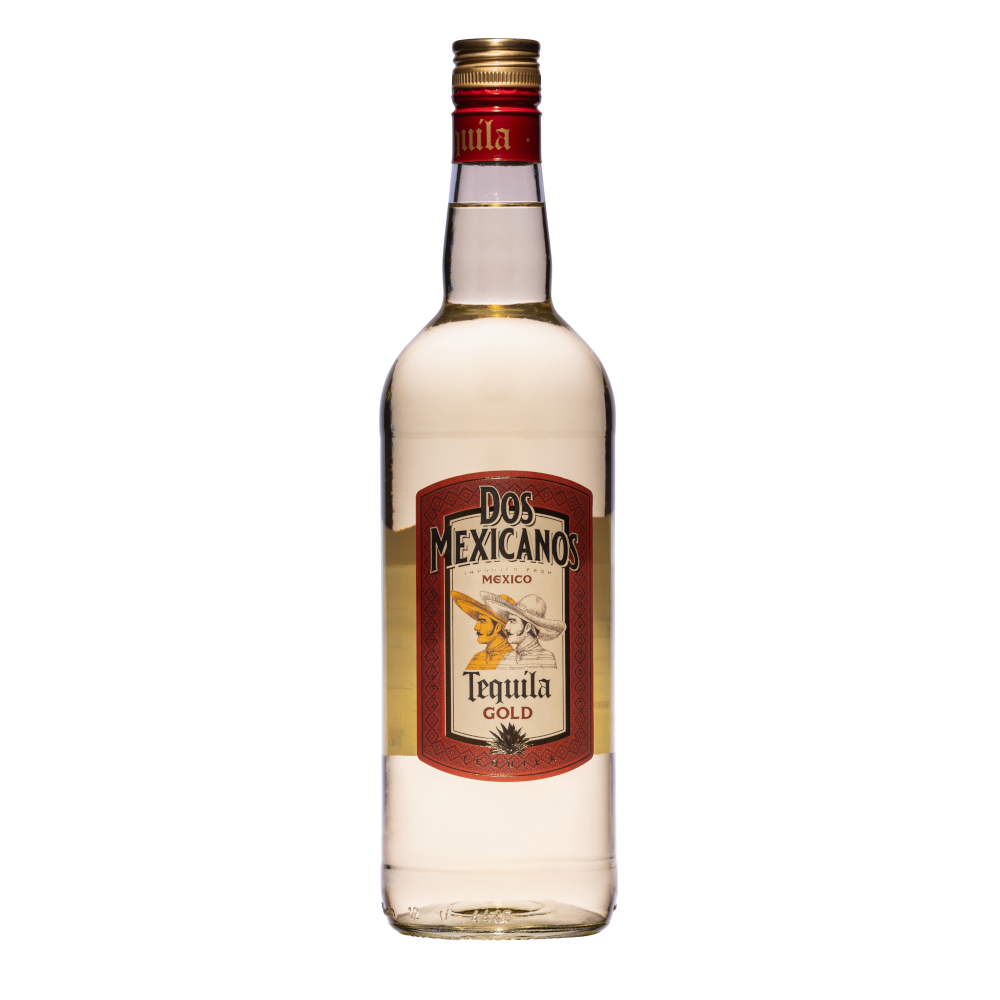 Produktabbildung Tequila Dos Mexicanos Gold - 1 Liter