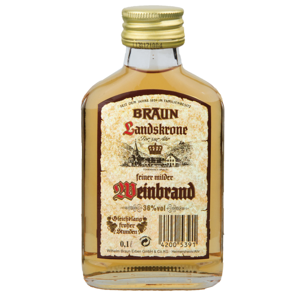 Produktabbildung Braun Weinbrand Landskrone