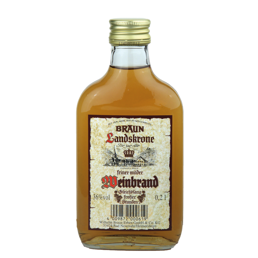 Produktabbildung Braun Weinbrand Landskrone
